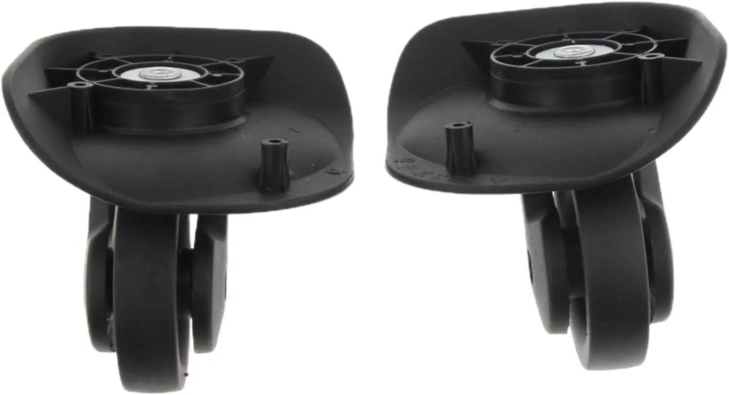 1 Pair Universal Swivel Luggage Suitcase Wheel Replacement Caster for Saddlebags Swivel Casters for Bag Repair Luggage Accessories(A 9.5x9x9cm)
