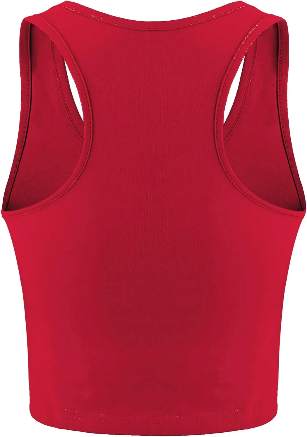 3 Pieces Crop Tops for Women, Workout Tops Basic Cropped Tank Tops Sleeveless Racerback Sports Gym Crop Tank for Teen Girls