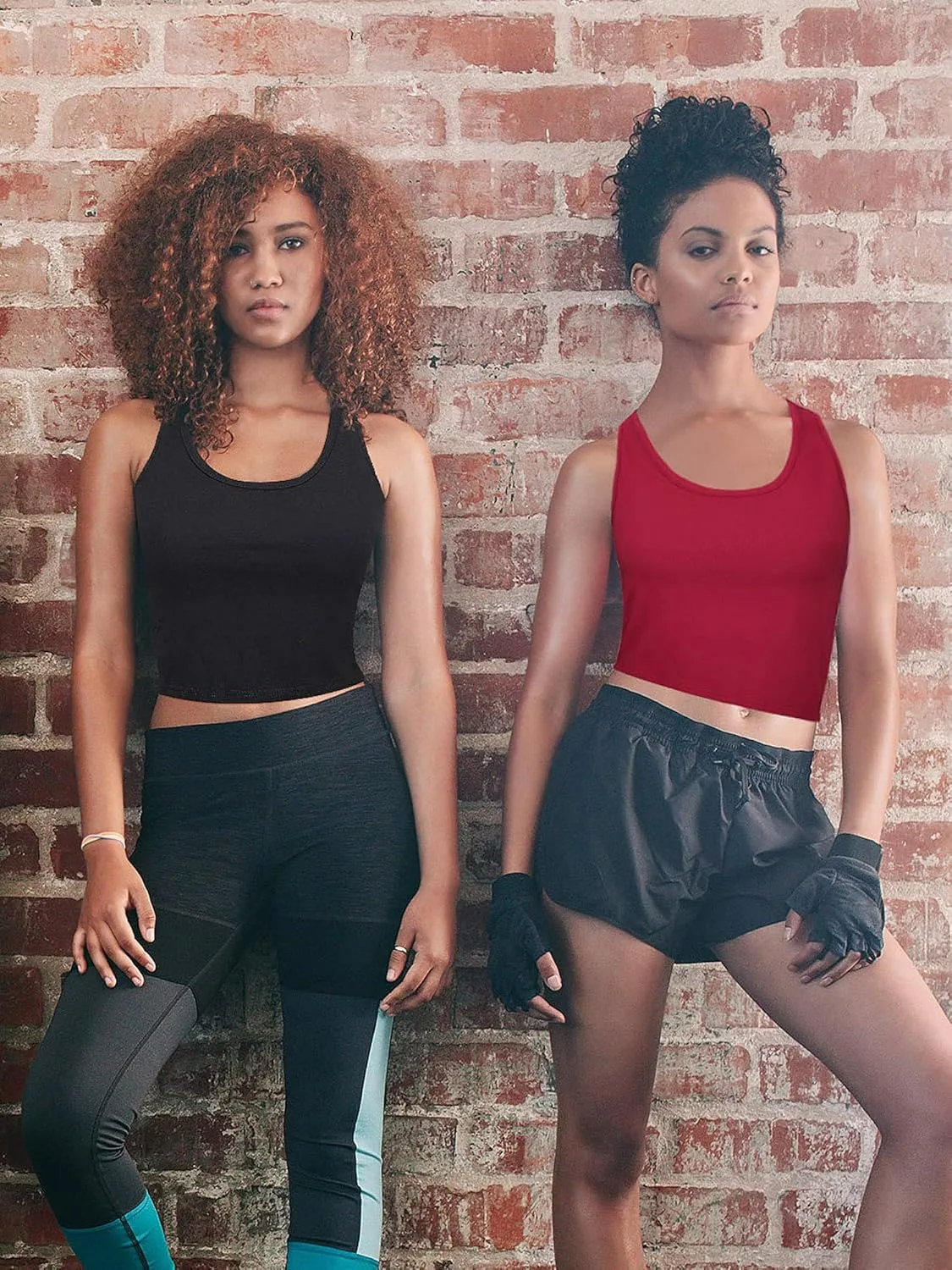 3 Pieces Crop Tops for Women, Workout Tops Basic Cropped Tank Tops Sleeveless Racerback Sports Gym Crop Tank for Teen Girls