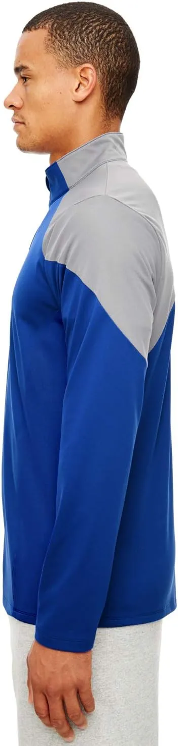 9 Crowns Team 365 Command Moisture wicking Quarter-Zip Shirt Jacket