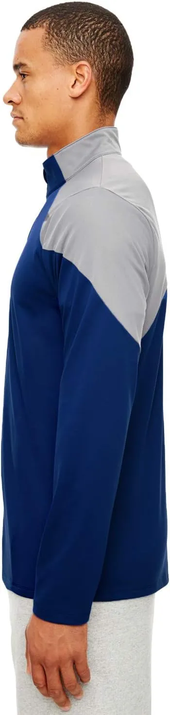 9 Crowns Team 365 Command Moisture wicking Quarter-Zip Shirt Jacket