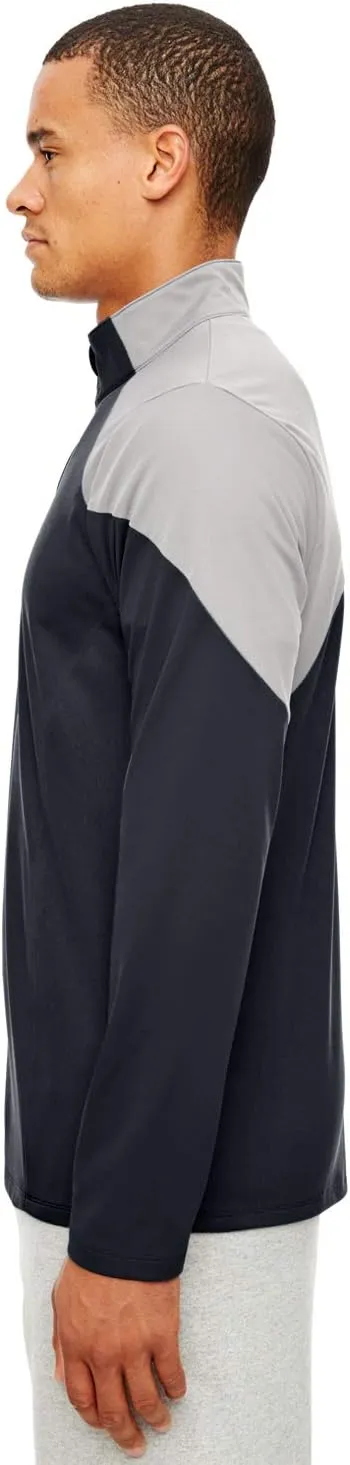 9 Crowns Team 365 Command Moisture wicking Quarter-Zip Shirt Jacket