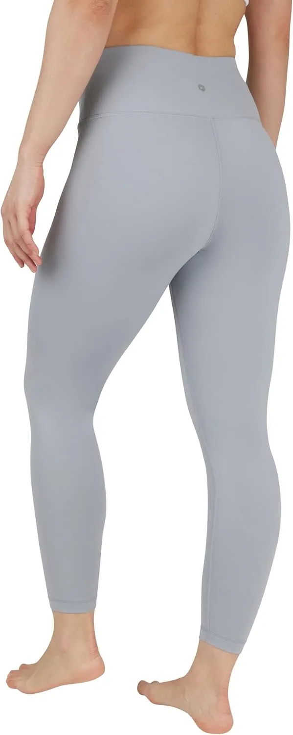 90 Degree By Reflex Ankle Length High Waist Power Flex Leggings - 7/8 Tummy Control Yoga Pants