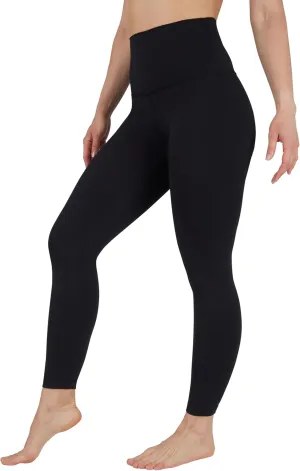 90 Degree By Reflex Ankle Length High Waist Power Flex Leggings - 7/8 Tummy Control Yoga Pants