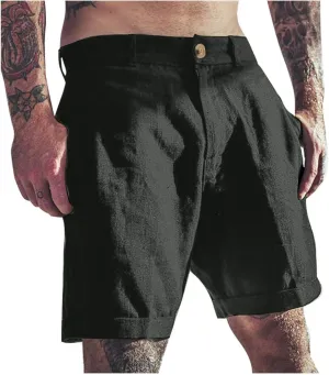 Alalaso Men's Swim Trunks Short Quick Dry Beach Shorts Swimming Trunks with Zipper Pockets