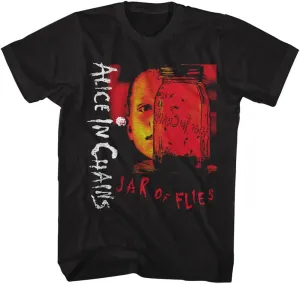 Alice in Chains T Shirt Jar of Files Mens Short Sleeve T Shirts 90s Music Vintage Style Graphic Tees
