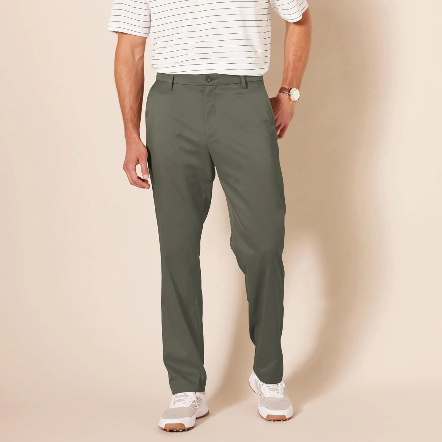 Amazon Essentials Men's Classic-Fit Stretch Golf Pant (Available in Big & Tall)