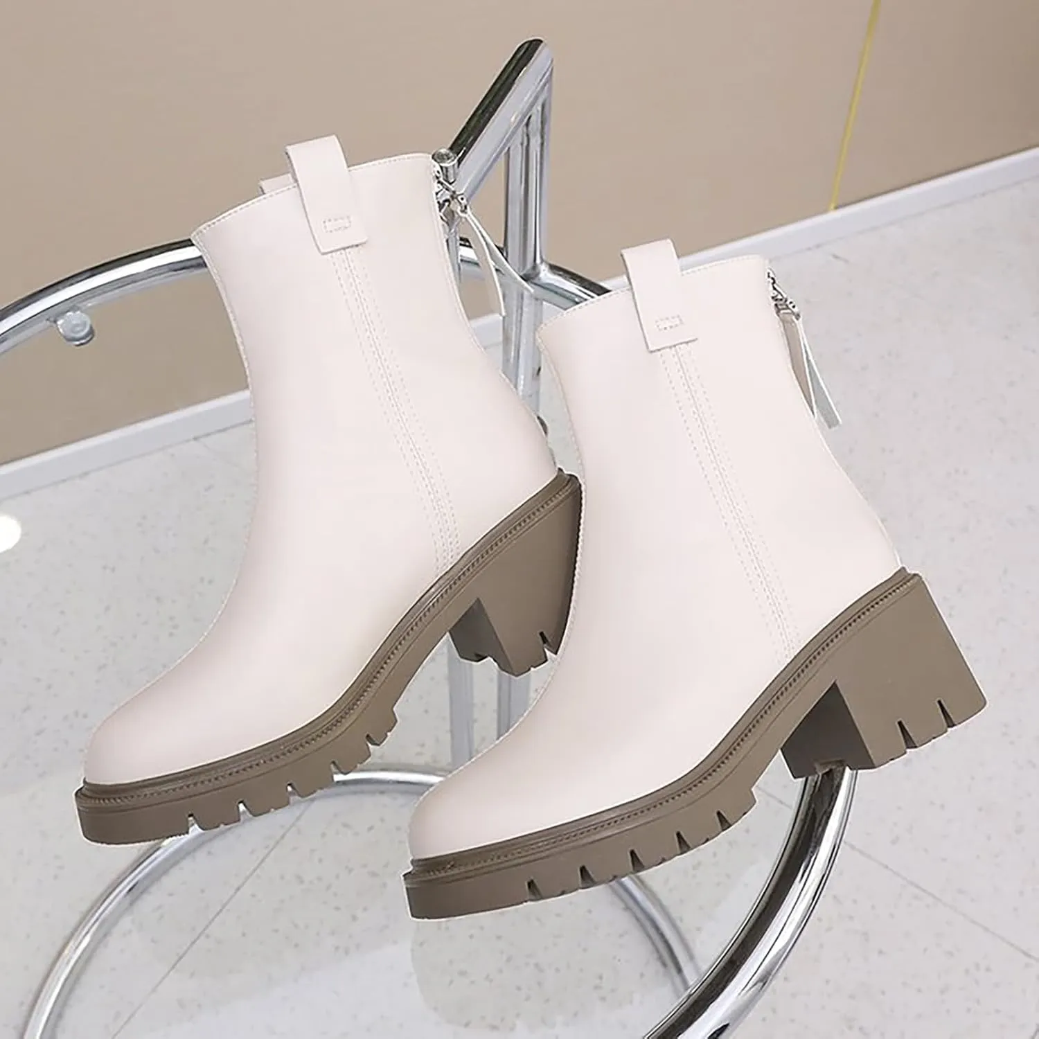Ankle Cowboy Boots for Women Womens Fall Boots 2024 Tan Cowboy Boots for Women Womens Casual Wide Width Black Ankle Boots Wide Width for Women Chunky Heel Women's Wide Width Boots