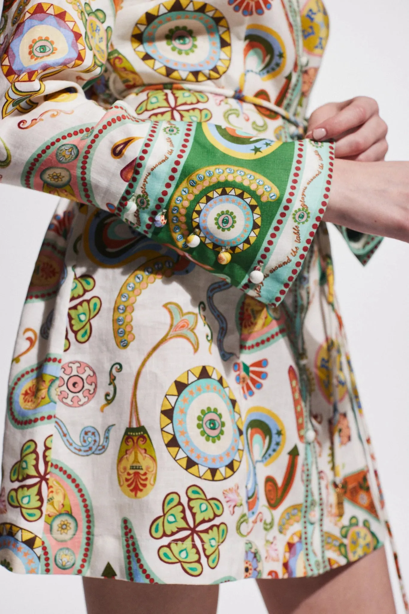 Arcade Mini Dress Multi