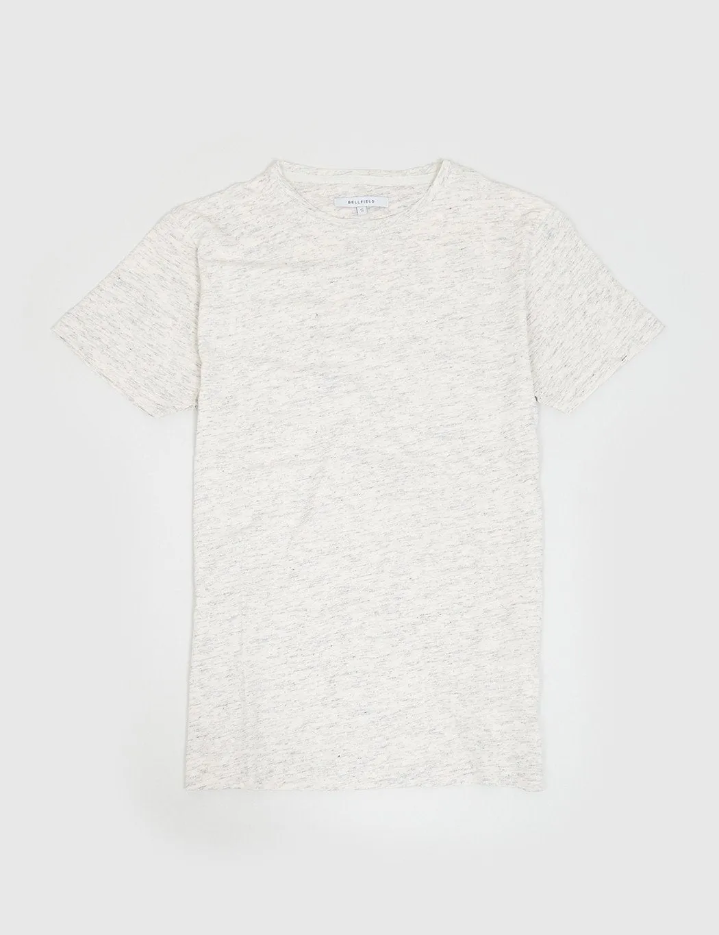 Bellfield Alston Injected Slub T-Shirt - White