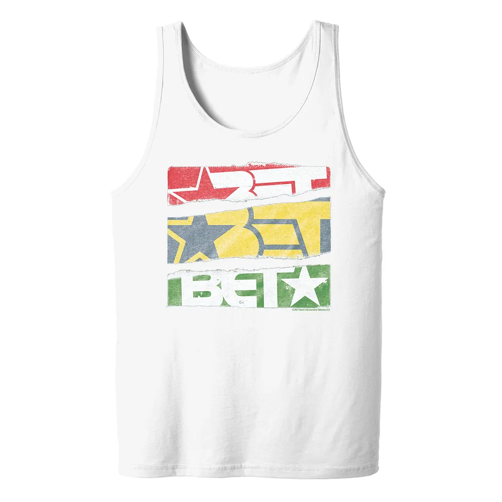 BET Retro Logo Adult Tank Top