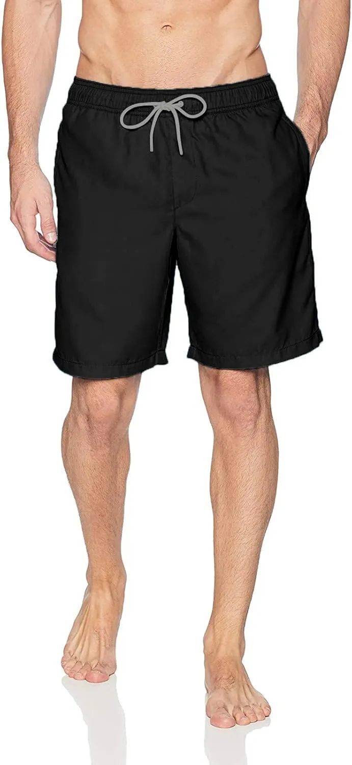 Big and Tall Mens Swim Trunks Pants Loose Swim Beach Pants Three Men's swimwear Beach Swimwear Mens Board Shorts