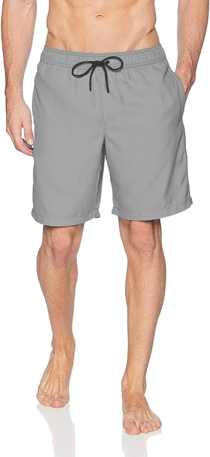Big and Tall Mens Swim Trunks Pants Loose Swim Beach Pants Three Men's swimwear Beach Swimwear Mens Board Shorts