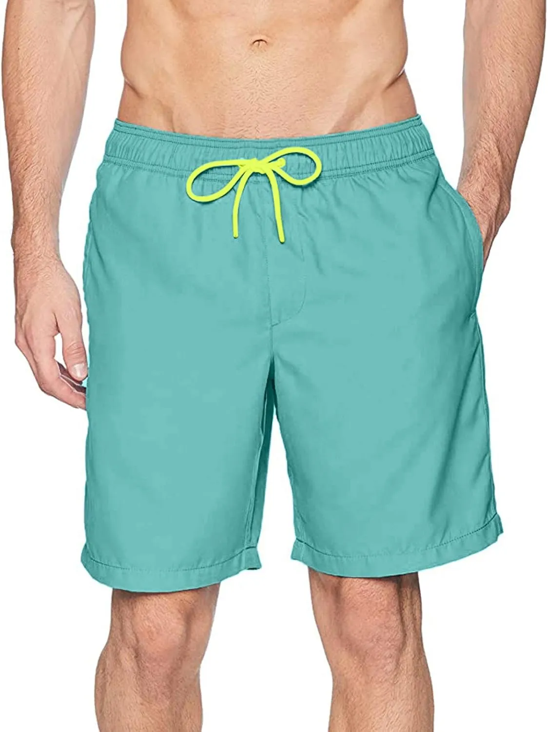 Big and Tall Mens Swim Trunks Pants Loose Swim Beach Pants Three Men's swimwear Beach Swimwear Mens Board Shorts