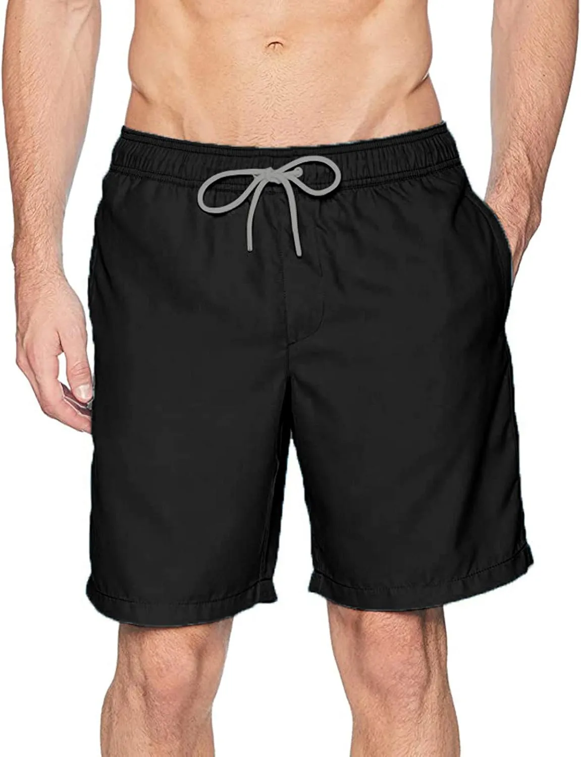 Big and Tall Mens Swim Trunks Pants Loose Swim Beach Pants Three Men's swimwear Beach Swimwear Mens Board Shorts