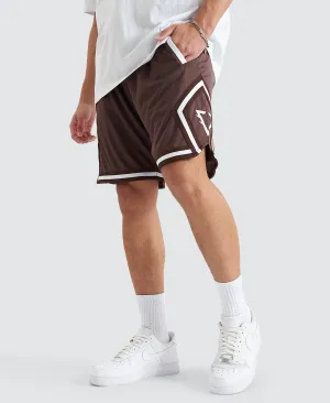 Bishop Basketball Short Shaved Chocolate