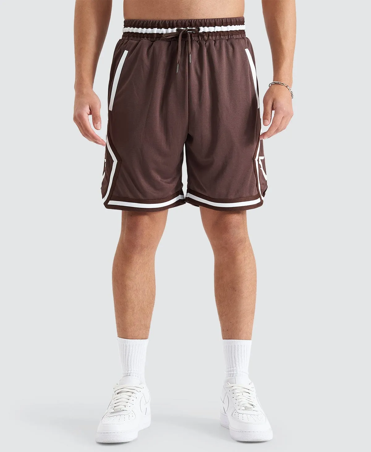 Bishop Basketball Short Shaved Chocolate