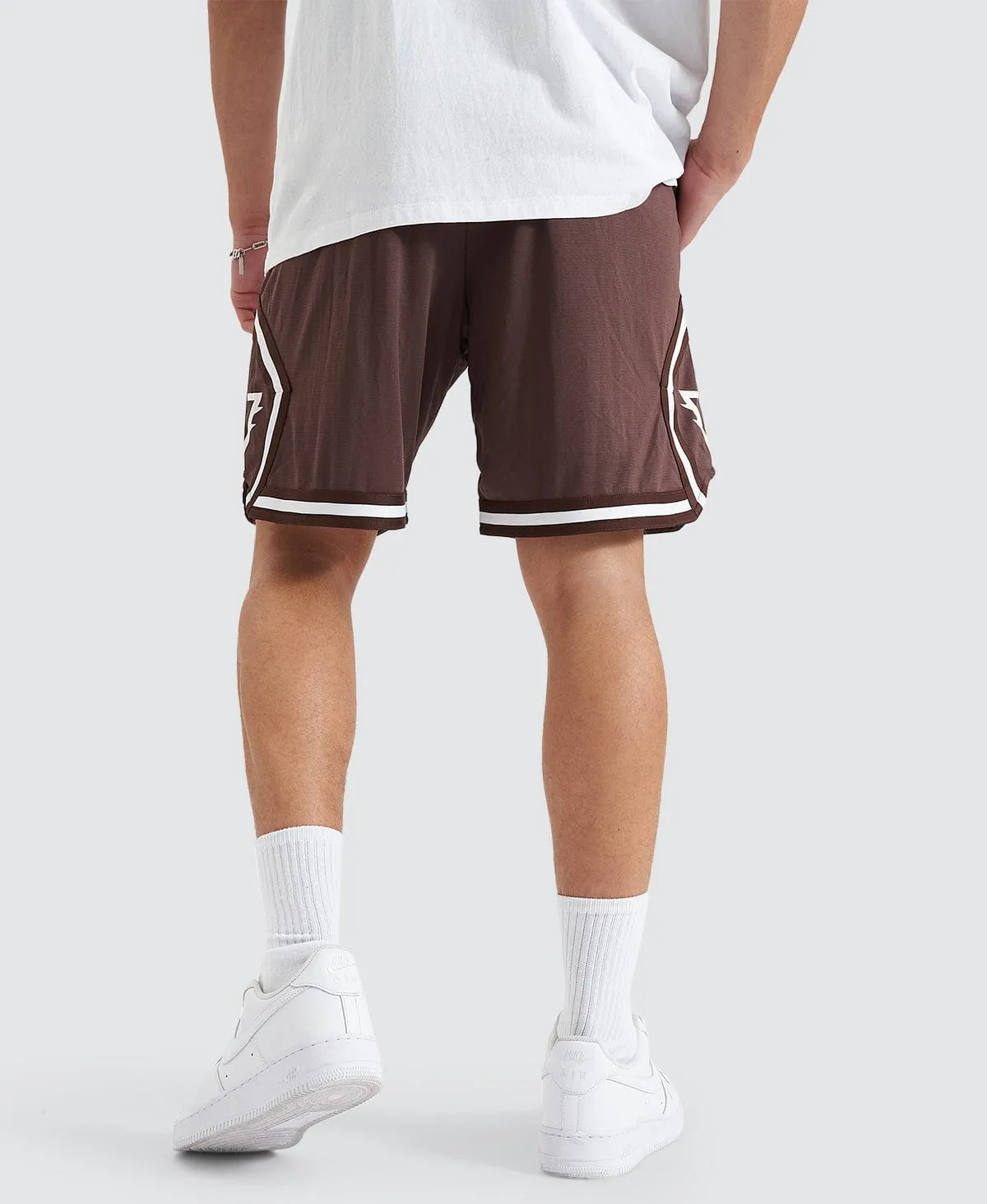 Bishop Basketball Short Shaved Chocolate