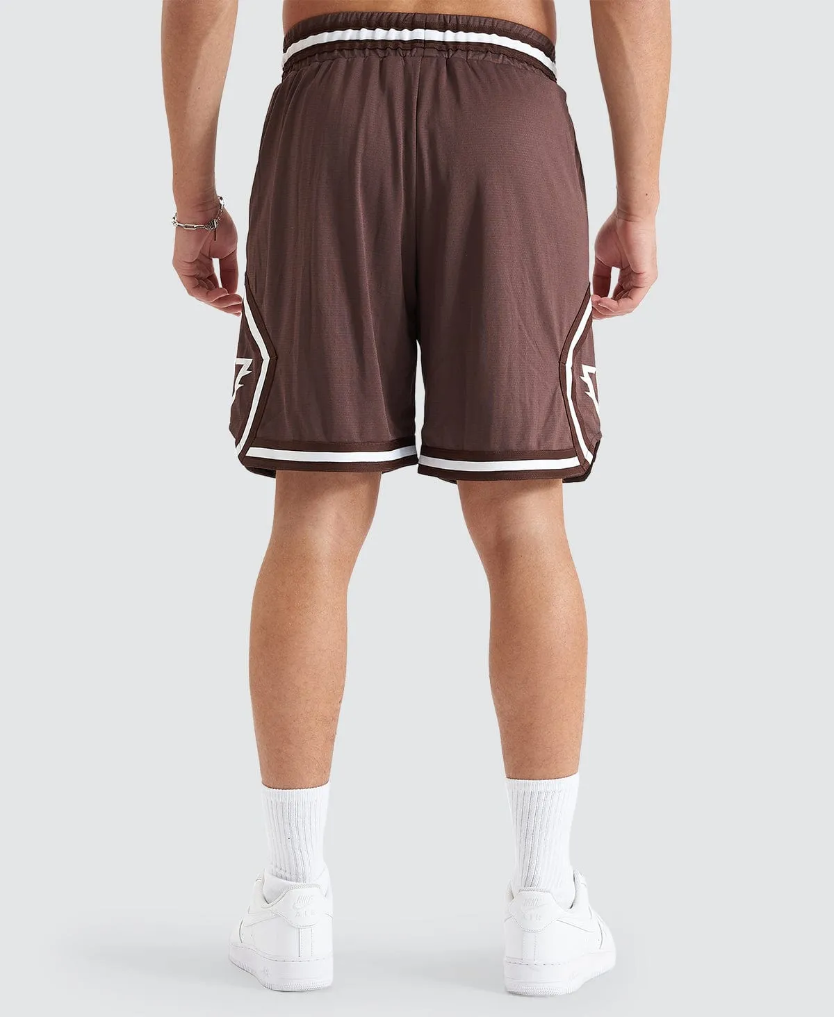 Bishop Basketball Short Shaved Chocolate