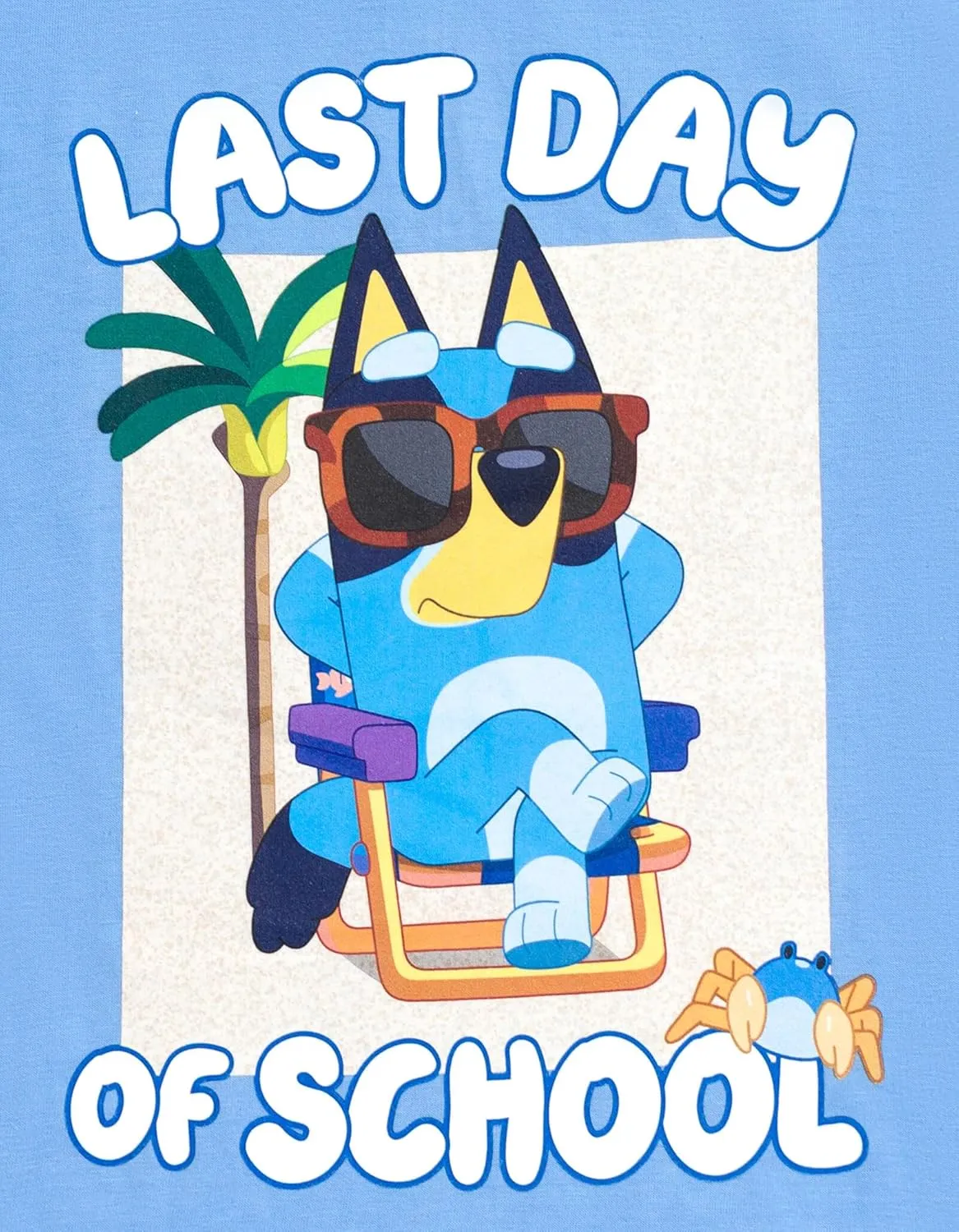 Bluey July 4th Halloween Christmas Birthday School Heart T-Shirt Infant to Big Kid Sizes (12 Months - 10-12)