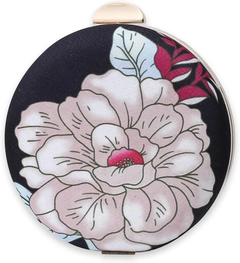 Bridal Wedding Purse Elegant Shoulder Vintage Handbag Ladies Crossbody Round Clutch Purses for Women Flower Evening