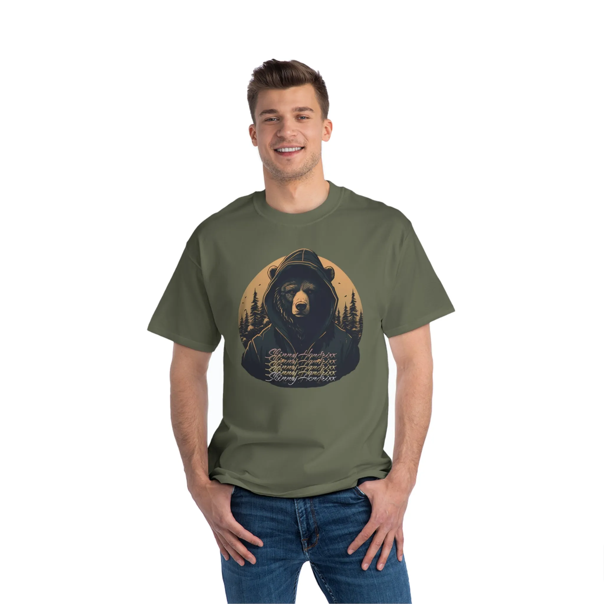 Cali Bear Style Beefy-T
