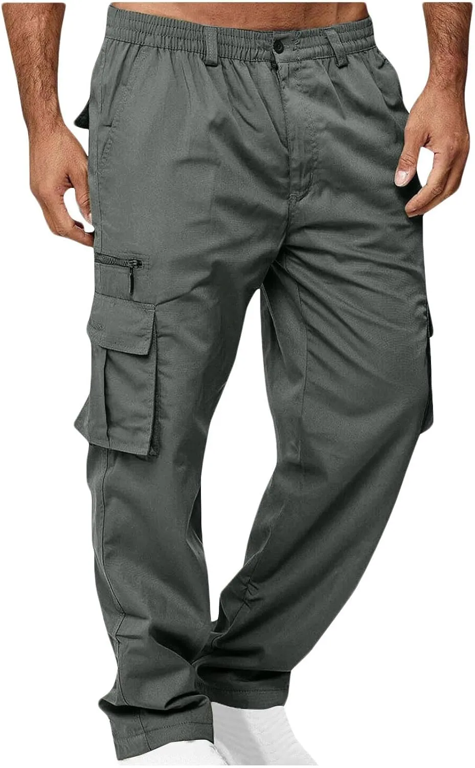 Cargo Pants for Men Slim Fit Men's Hiking Pants Outdoor Casual Lightweight Joggers Work Pants Military Hiking Pants