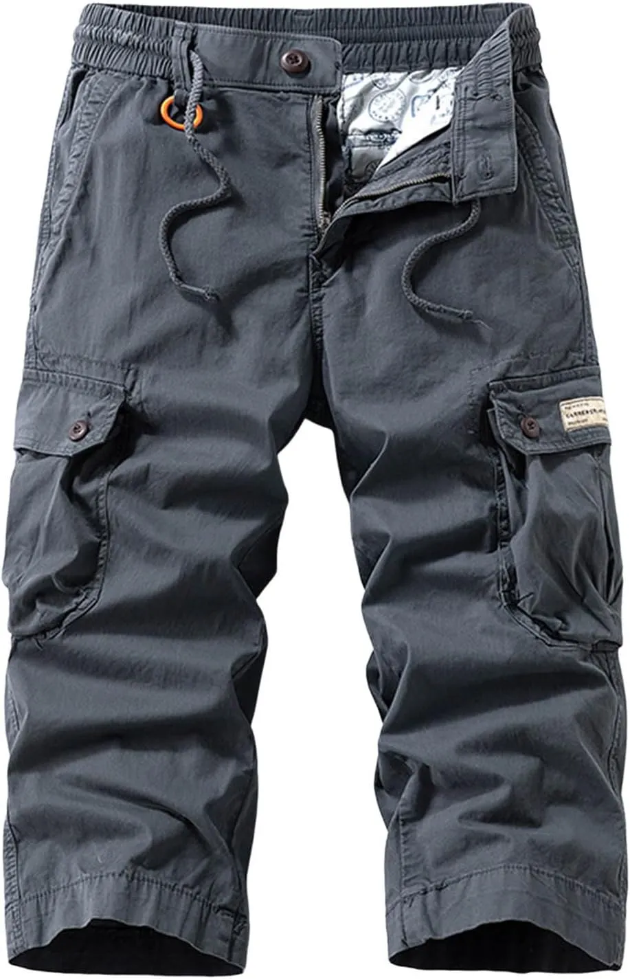Chinos Pants Men Baggy Baggy Tactical Slim Fit Body Hiking Joggers Outfits with Pockets Casual Sport Yoga Basketball