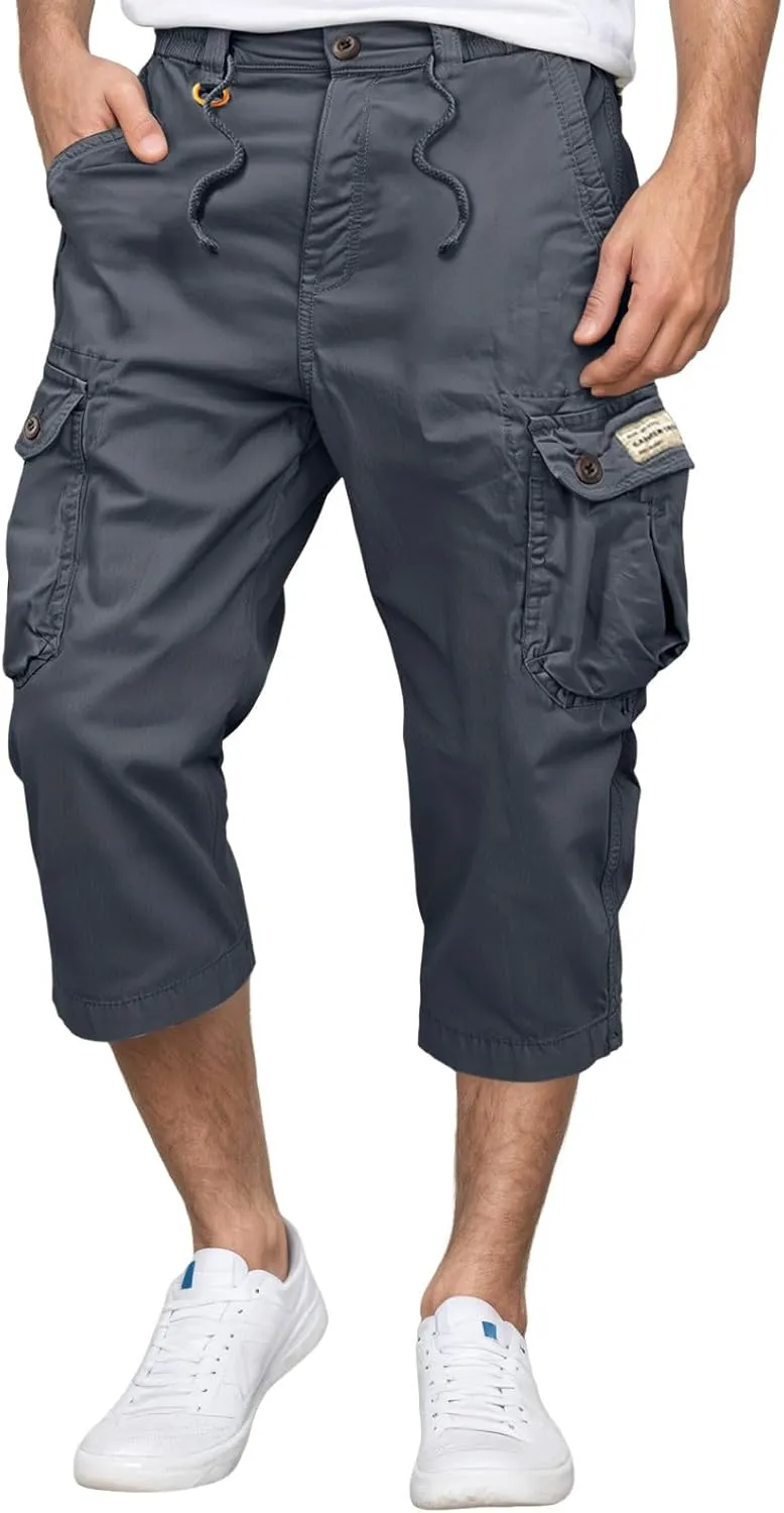Chinos Pants Men Baggy Baggy Tactical Slim Fit Body Hiking Joggers Outfits with Pockets Casual Sport Yoga Basketball