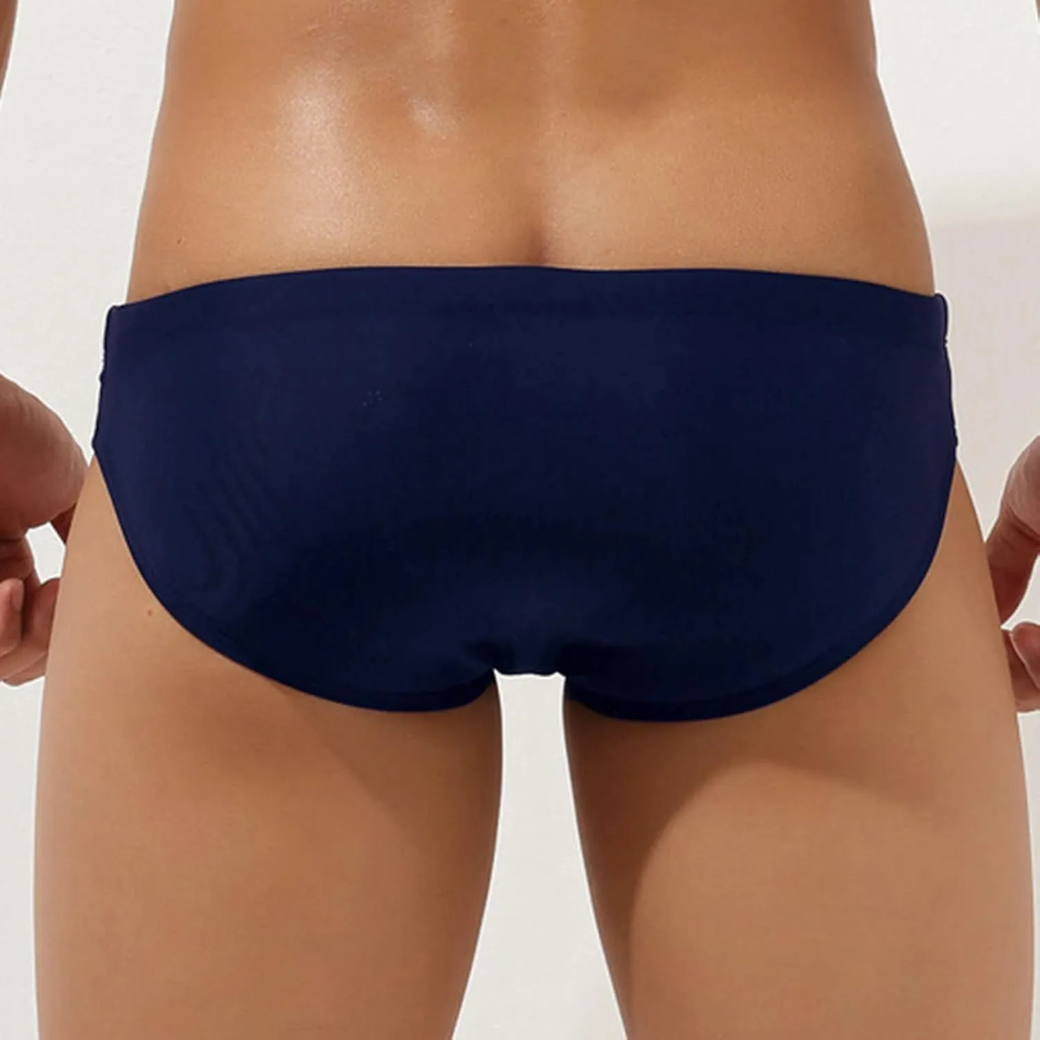 Ctreela Personalized Bikini Undies for Men Low Rise Sexy Cut Out Briefs Micro Bikinis Swim Briefs Hollow Out Underwear