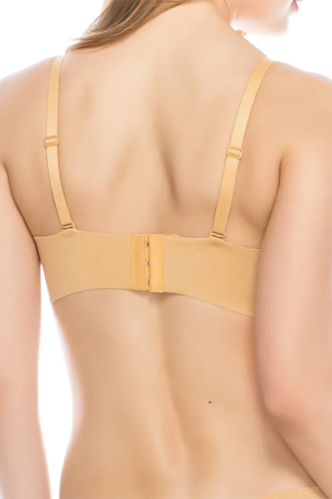Double-Cross Strappy Front Fashion Bra