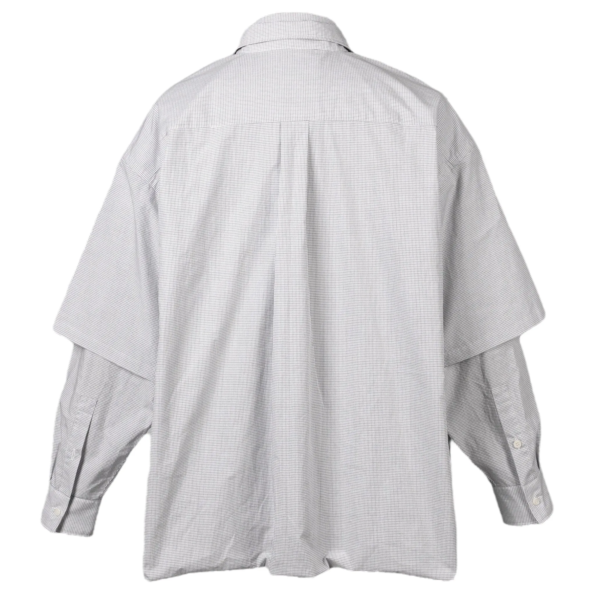 DOUBLE LAYERED SHIRTS / WHITE