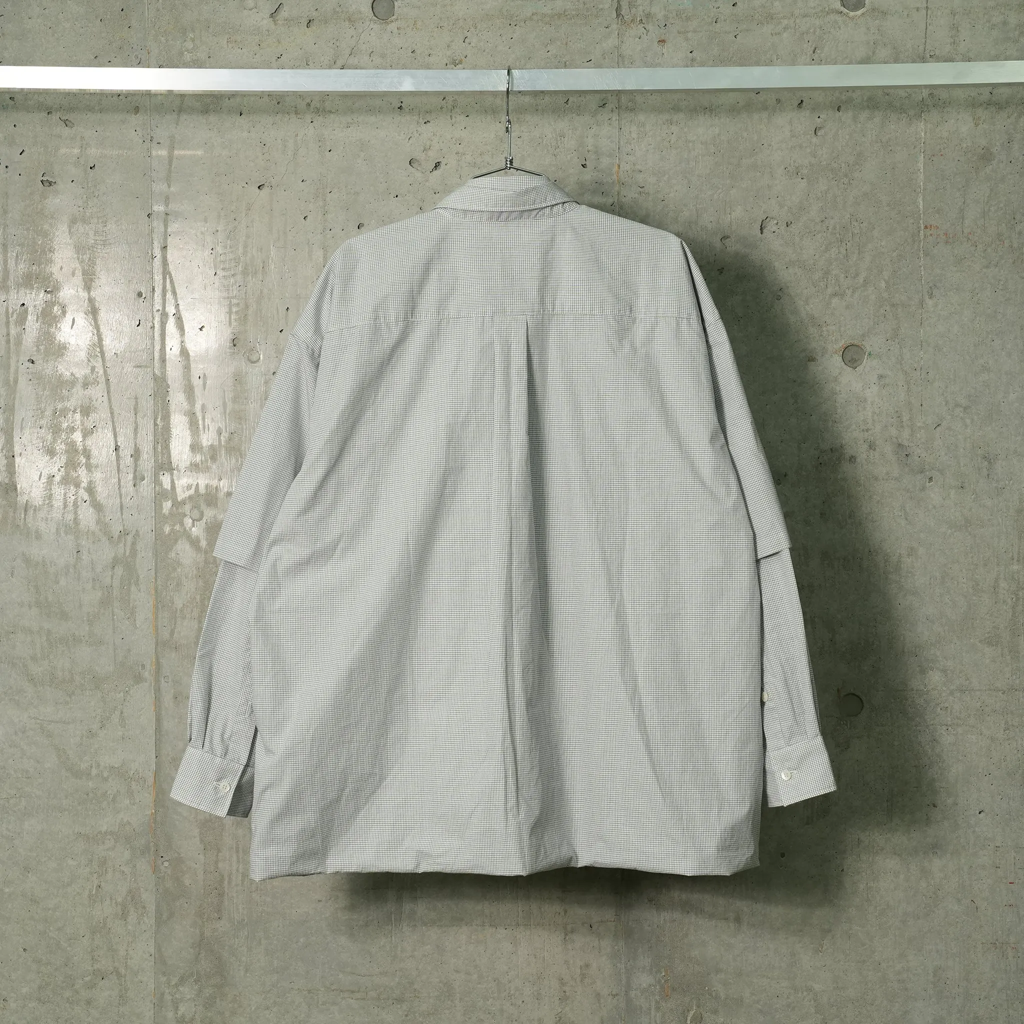 DOUBLE LAYERED SHIRTS / WHITE