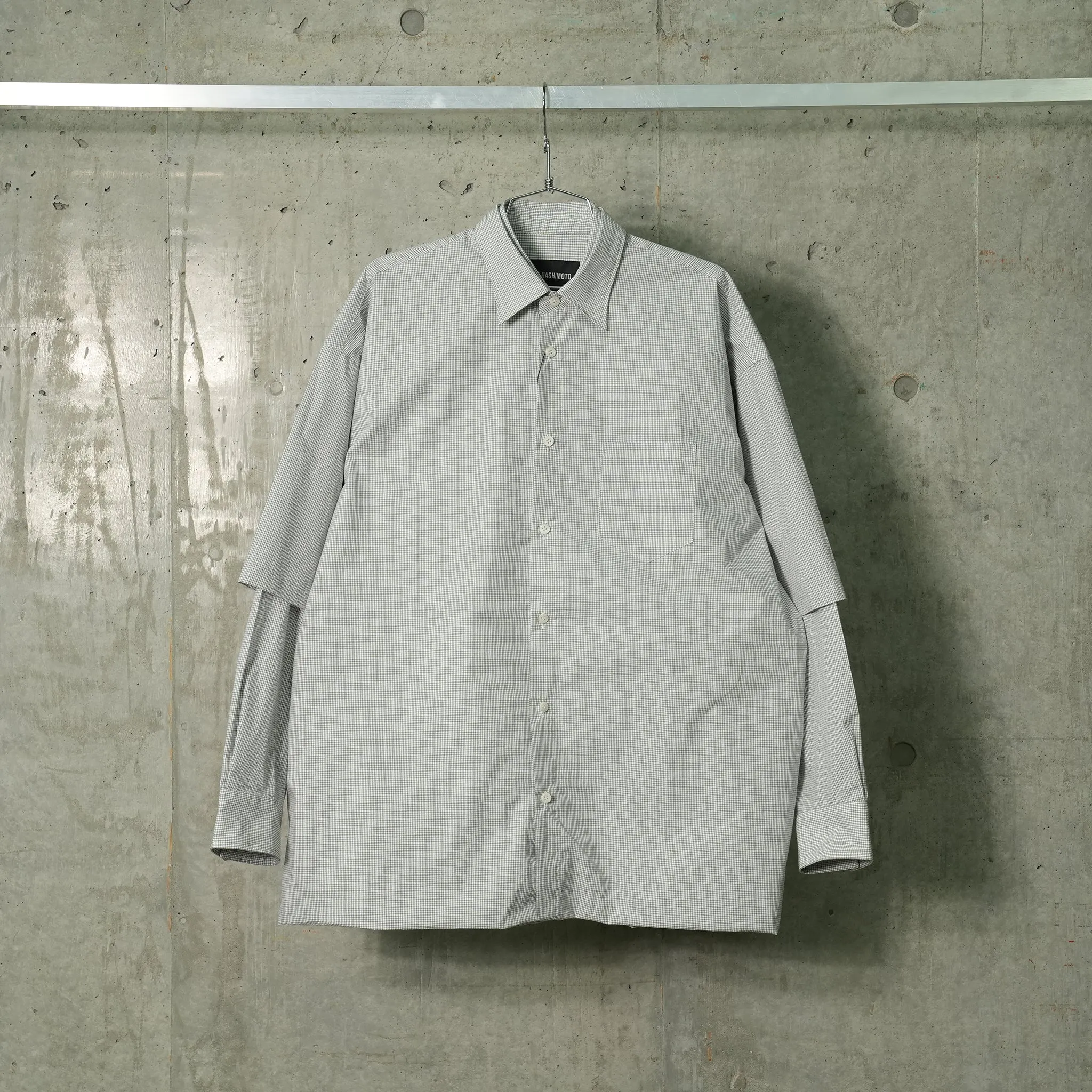 DOUBLE LAYERED SHIRTS / WHITE