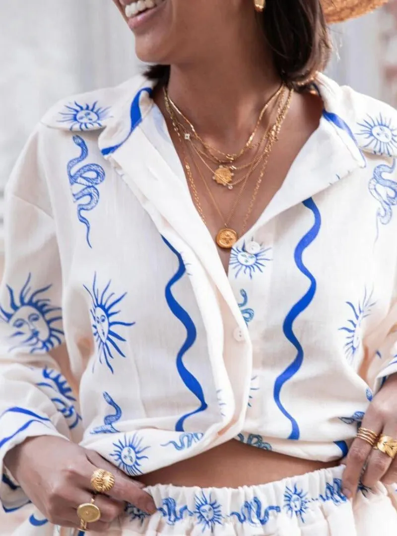 Elodie - Sicily Symbol Shirt