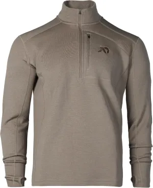 First Lite Men's Furnace Quarter Zip - Merino Wool Fleece Camo Hunting Long Sleeve, Insulated Midlayer, Hunting Gear For Men