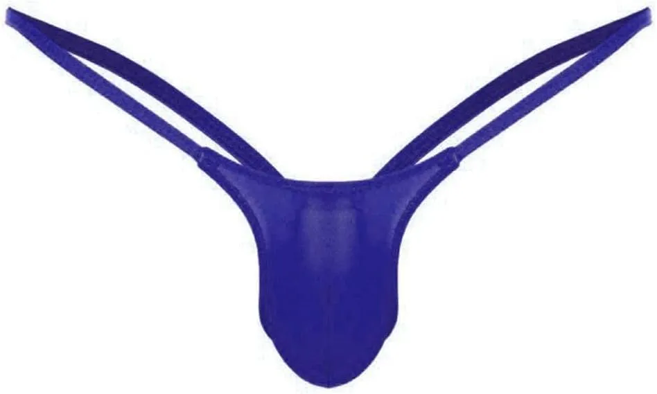 G-string Thongs for Men Low Rise G String Bikinis Briefs Mens Thong Open Sexy Lingerie Low Rise T-Back Under Panties
