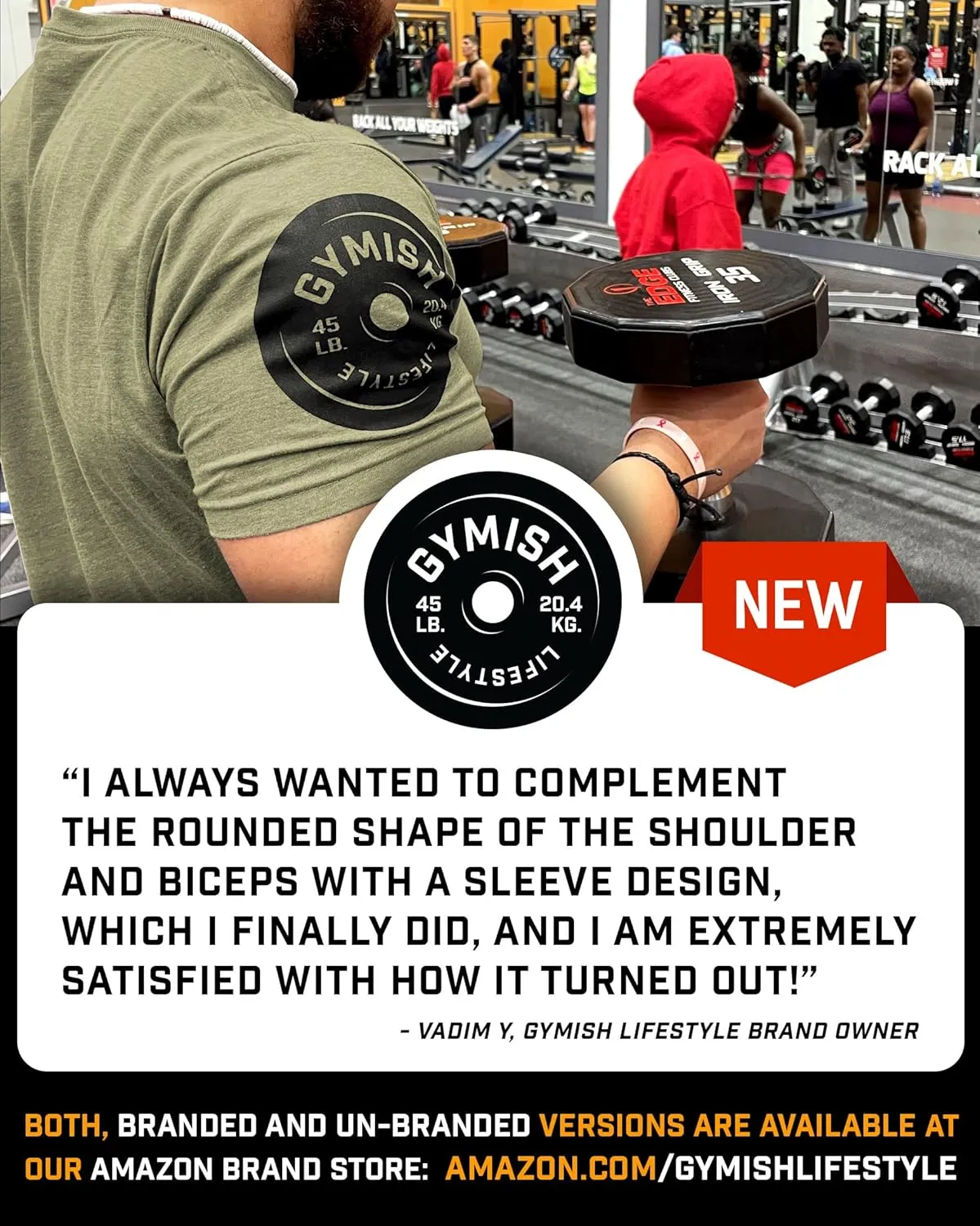 Gymish Lifestyle Heavy Workout Men's Shirt, Motivational Funny Gift T-Shirt