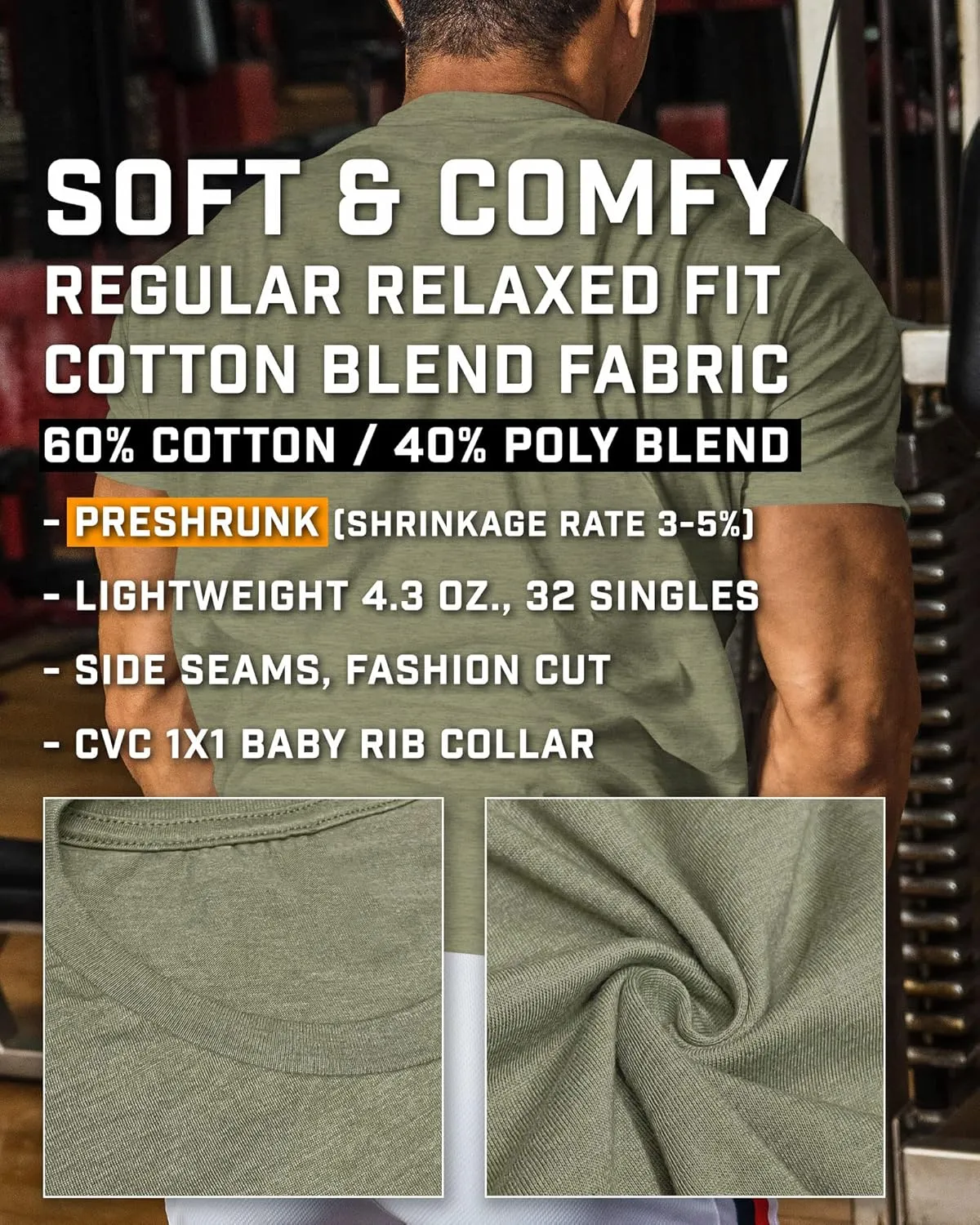 Gymish Lifestyle Heavy Workout Men's Shirt, Motivational Funny Gift T-Shirt