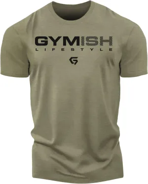 Gymish Lifestyle Motivational Workout Men's Shirt, Weight Lifting Gift T-Shirt