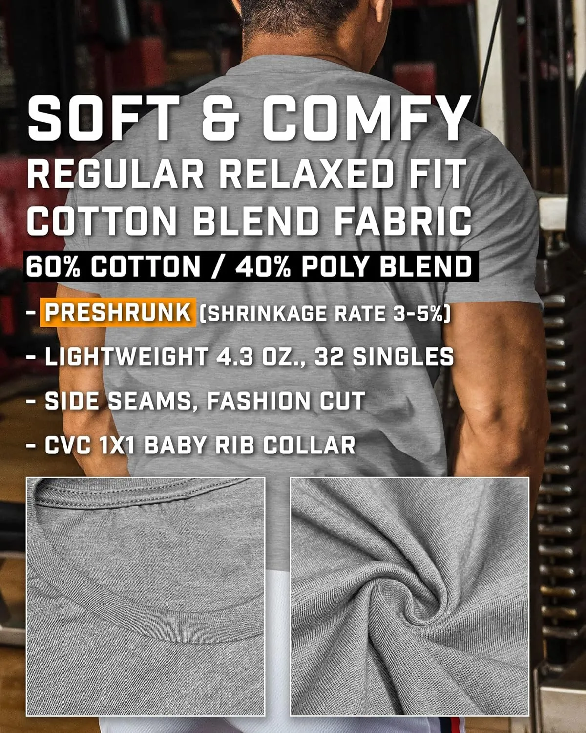 Gymish Lifestyle Motivational Workout Men's Shirt, Weight Lifting Gift T-Shirt