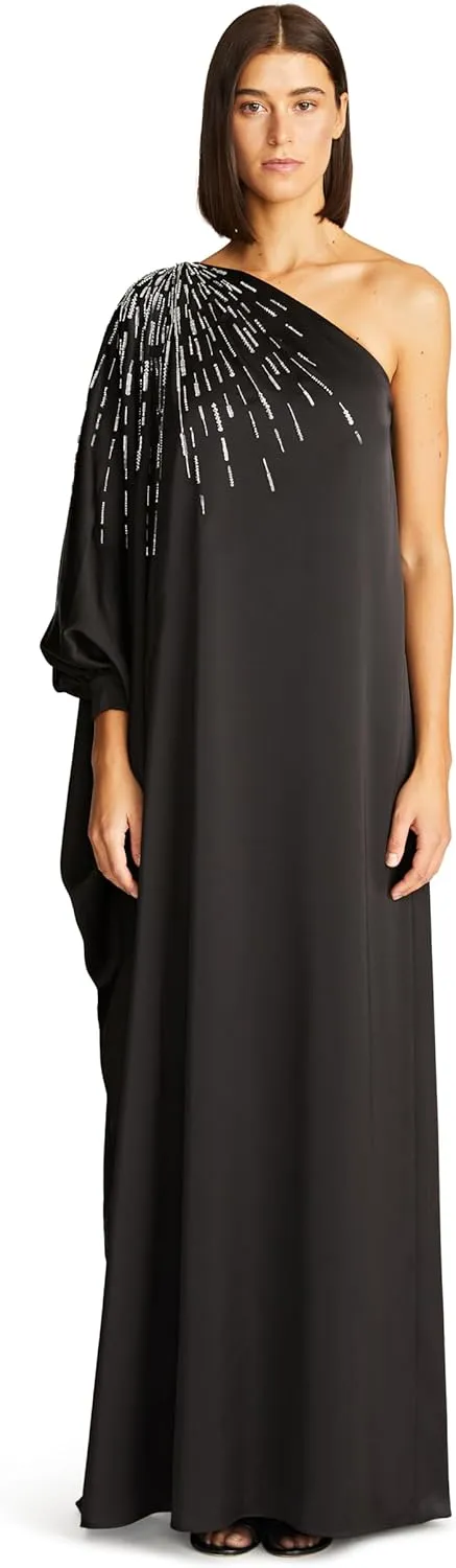 HALSTON Women's Chaya Gown in Satin
