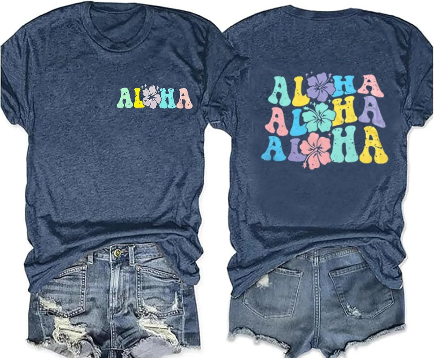 Hawaiian Shirt Women Family Vacation Tee Girls Hawaii Trip Summer Vacation T-Shirt