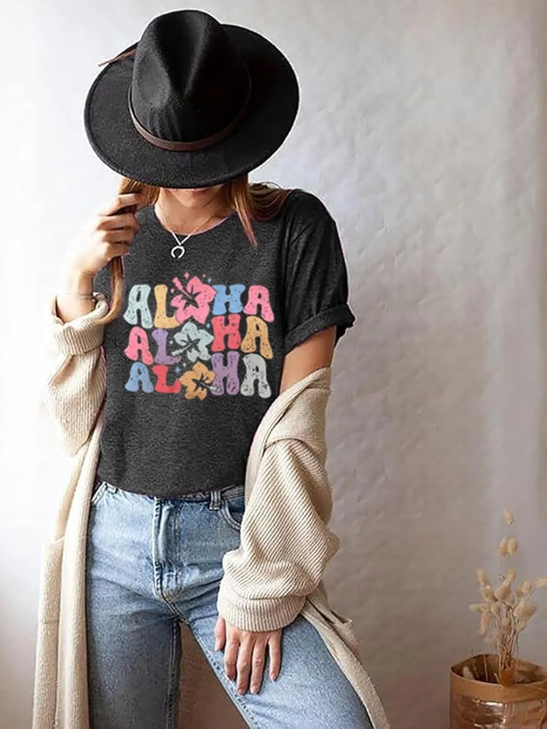 Hawaiian Shirt Women Family Vacation Tee Girls Hawaii Trip Summer Vacation T-Shirt