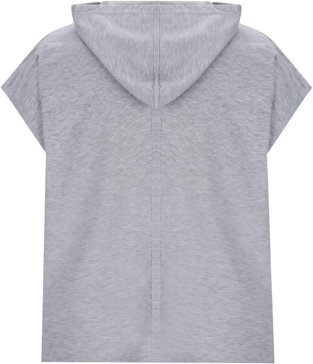 Hooded Tank Tops for Men Sleeveless Cut Off Summer Workout T Shirt Muscle Bodybuilding Gym Hoodies Loose Fit Tees