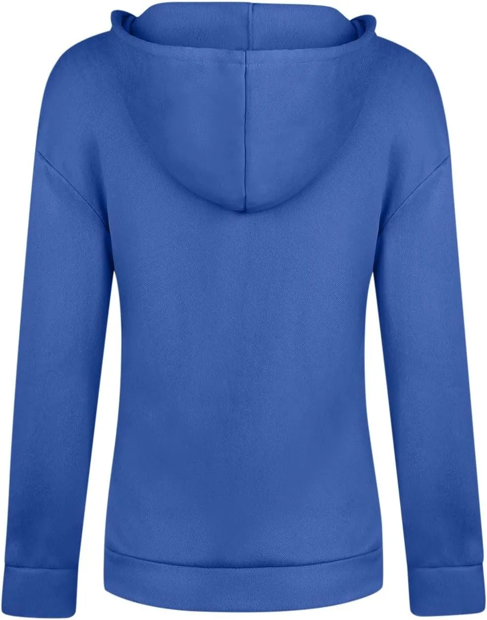 Hoodies Sweatshirts for Women Long Sleeve Shirts Zip Up Fleece Hoodie Jacket Fall Clothes Top with Pocket 2024