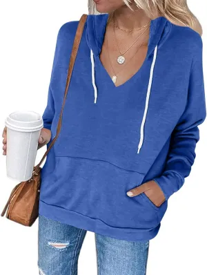 Hoodies Sweatshirts for Women Long Sleeve Shirts Zip Up Fleece Hoodie Jacket Fall Clothes Top with Pocket 2024