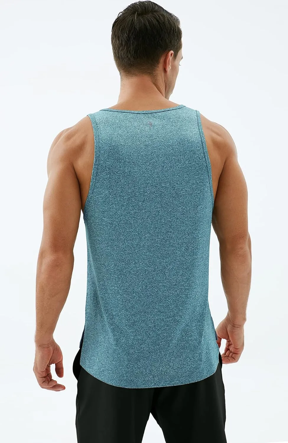 icyzone Men's Racerback Athletic Muscle Tank Tops for Gym Workout Running Exercise