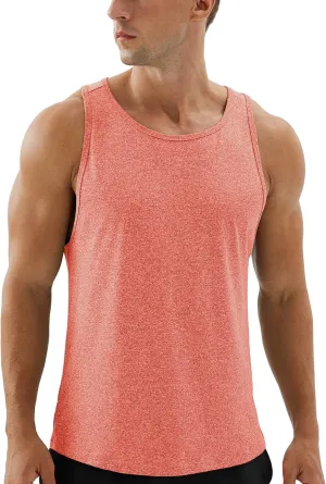 icyzone Men's Racerback Athletic Muscle Tank Tops for Gym Workout Running Exercise