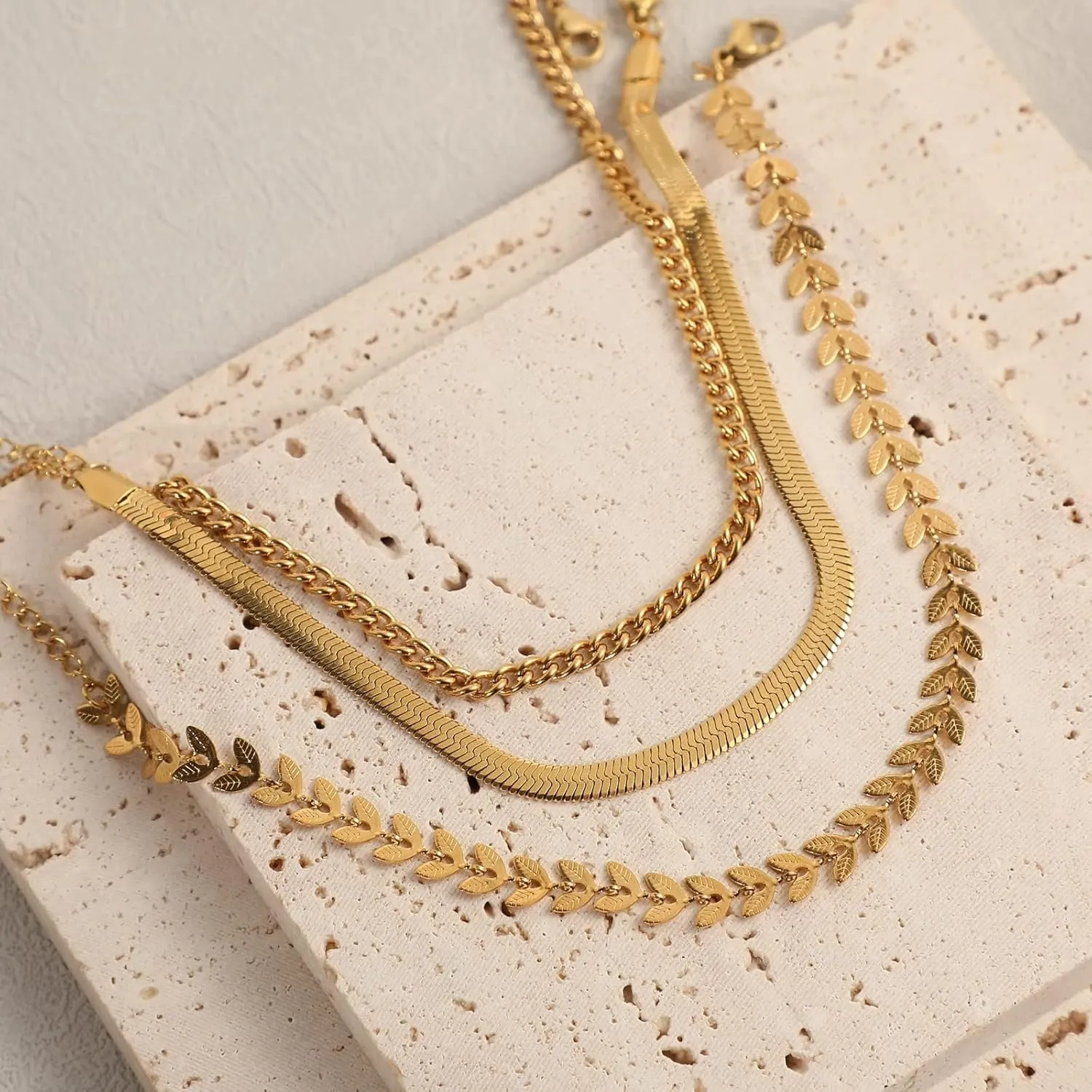 Kyerlyn Dainty Simple Chain Anklet for Women 18k Gold/Silver Plated Summer Beach Beaded Evil Eye Moon Figaro Butterfly Satellite Cuban Pearl Flat Marina Anklet Gift